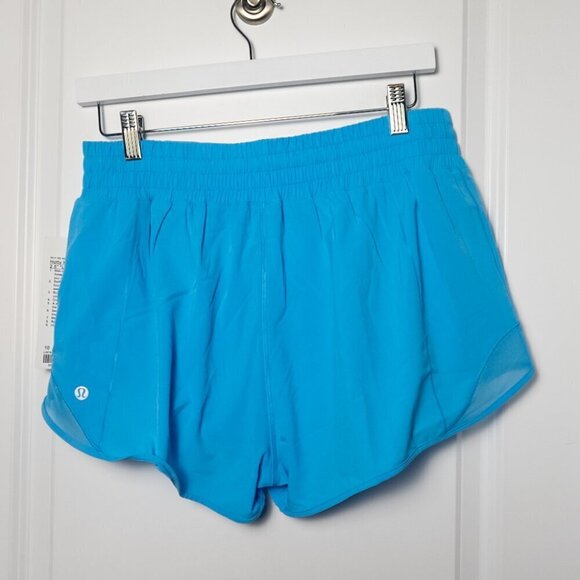 NWT Hotty Hot High-Rise Lined Short 2.5" - 10 Kayak Blue - Picture 2 of 6